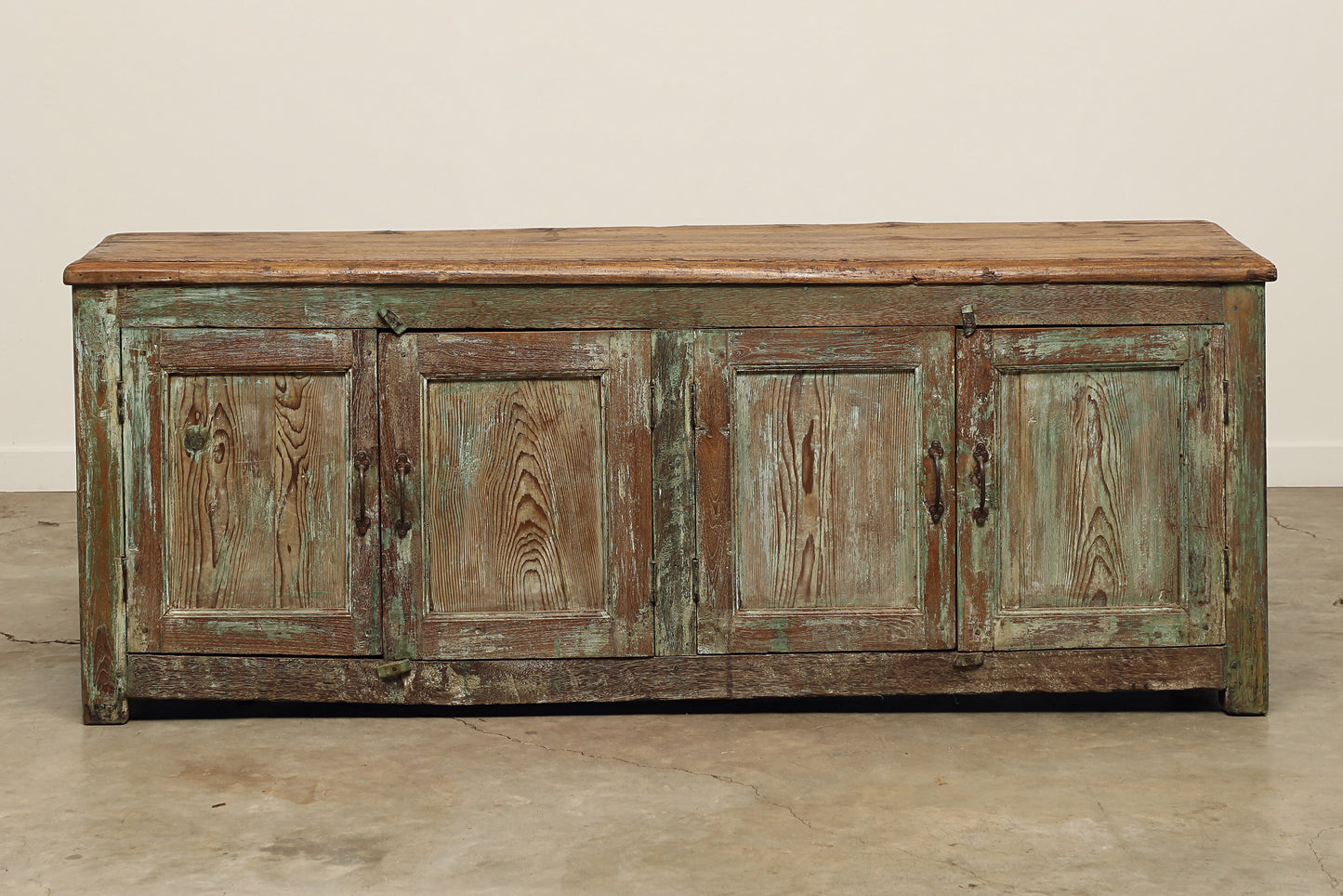 (SCP081) Vintage Painted Sideboard (75x20x29)
