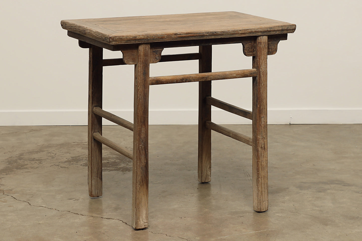 (GAS037) Vintage Elm Console - Circa 1820 (35x23x33)