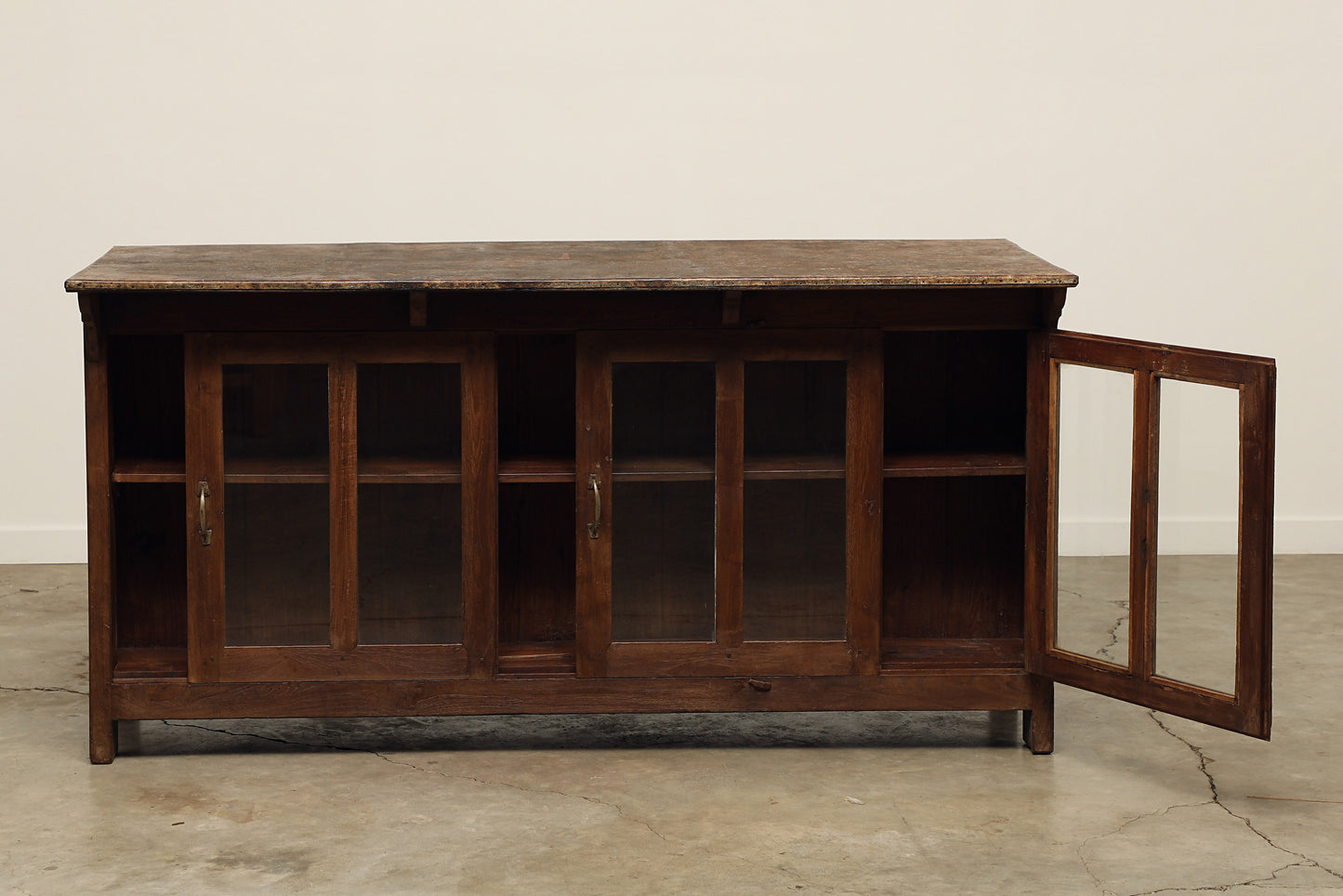 (SCP085) Vintage Teak Counter (73x30x37)