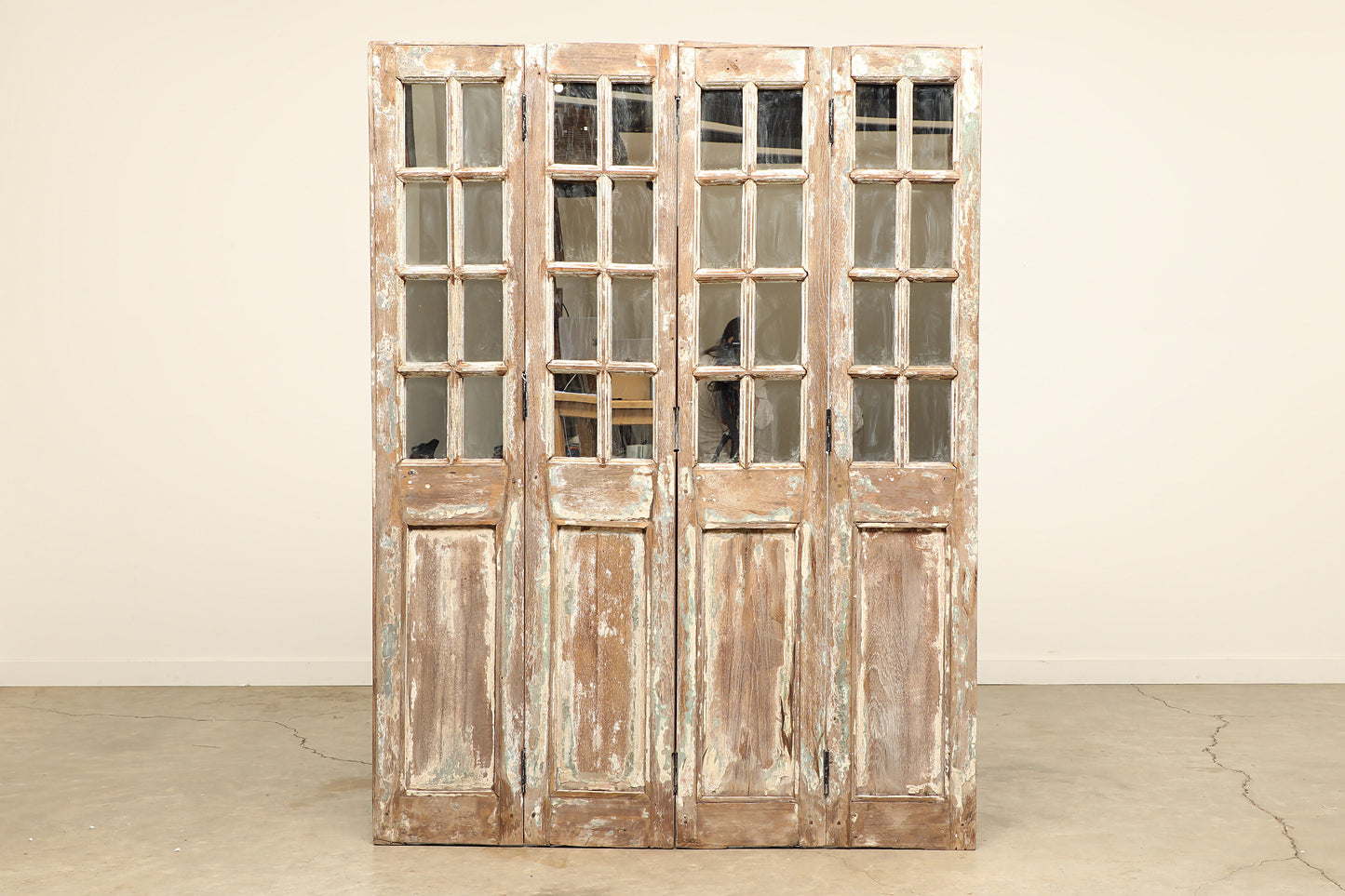 (SCG037) Vintage Mirror Screen (62x2x77)