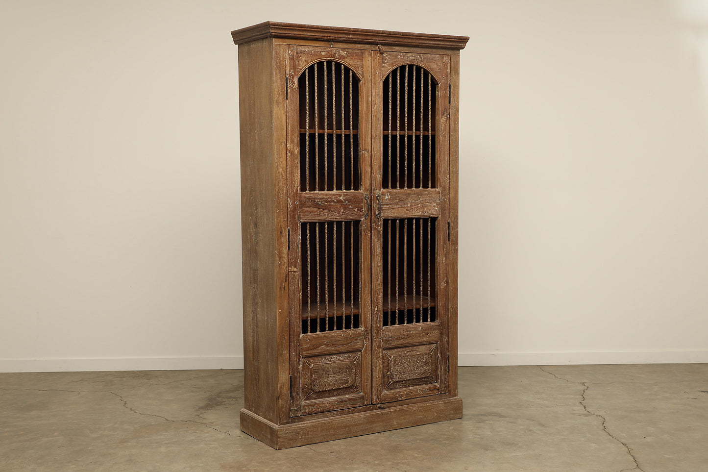 (PP121 ) Vintage Jali Cabinet