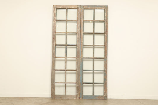 (SCG040) Vintage Glass Door (53x2x89)