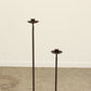 Tall Modern Iron Candle Holders