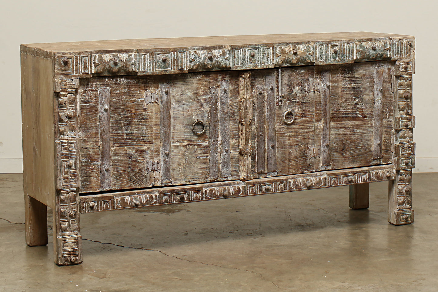 Vintage Old Door Sideboard