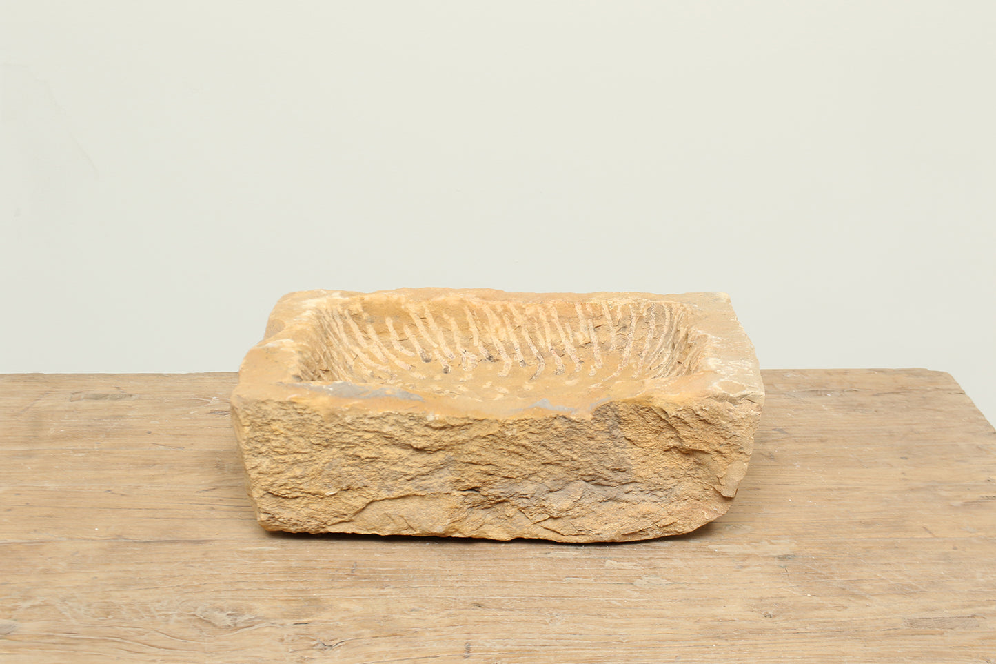 (PP226-P4) Vintage Jaisalmer Stone Planter