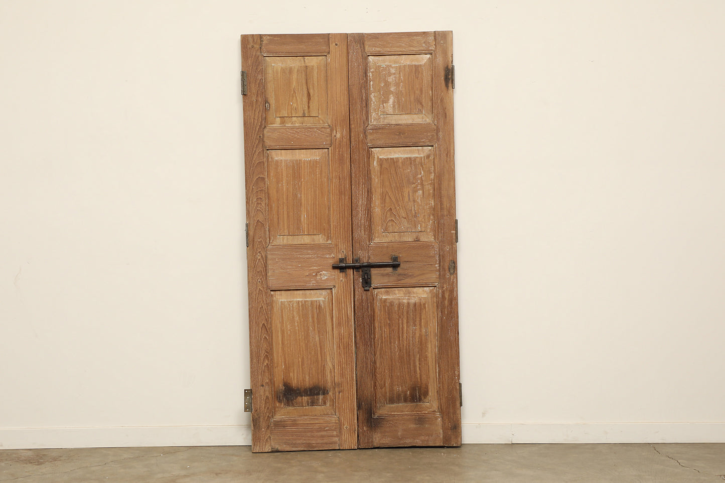 (LHE138) Vintage Teak Door (37x2x92)