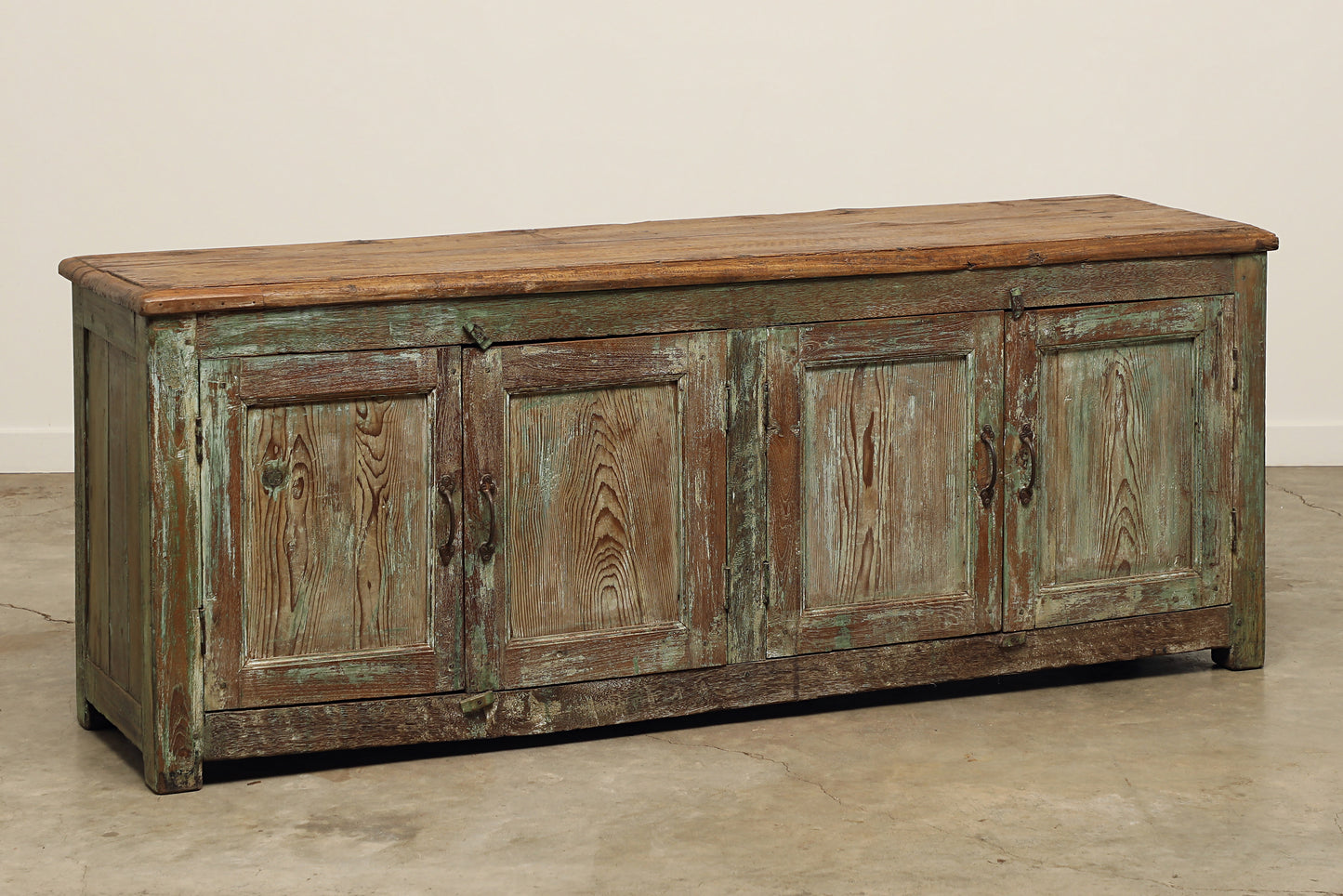 (SCP081) Vintage Painted Sideboard (75x20x29)