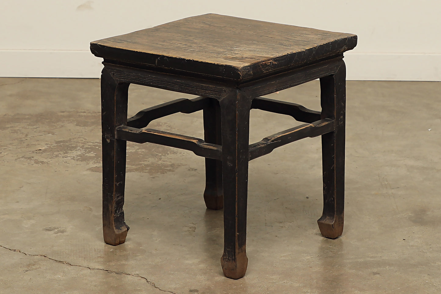Vintage Elm Side Table - Circa 1940