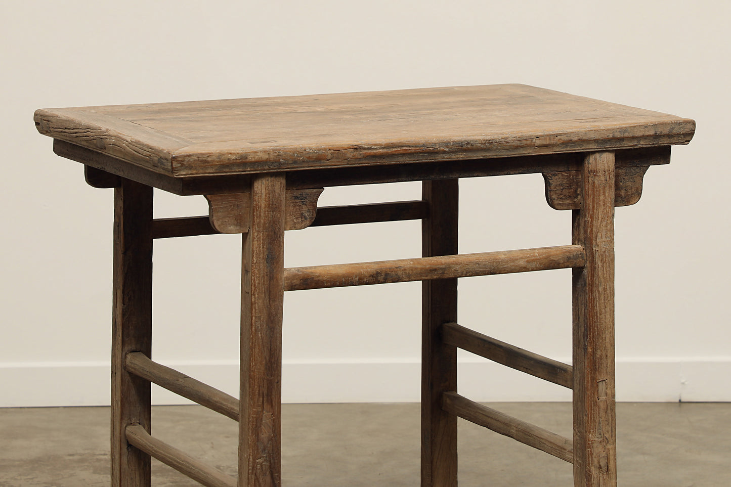 (GAS037) Vintage Elm Console - Circa 1820 (35x23x33)