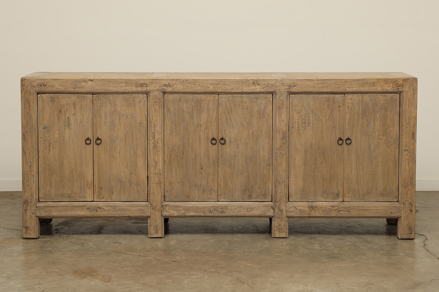 Vintage Poplar Sideboard - Circa 1875