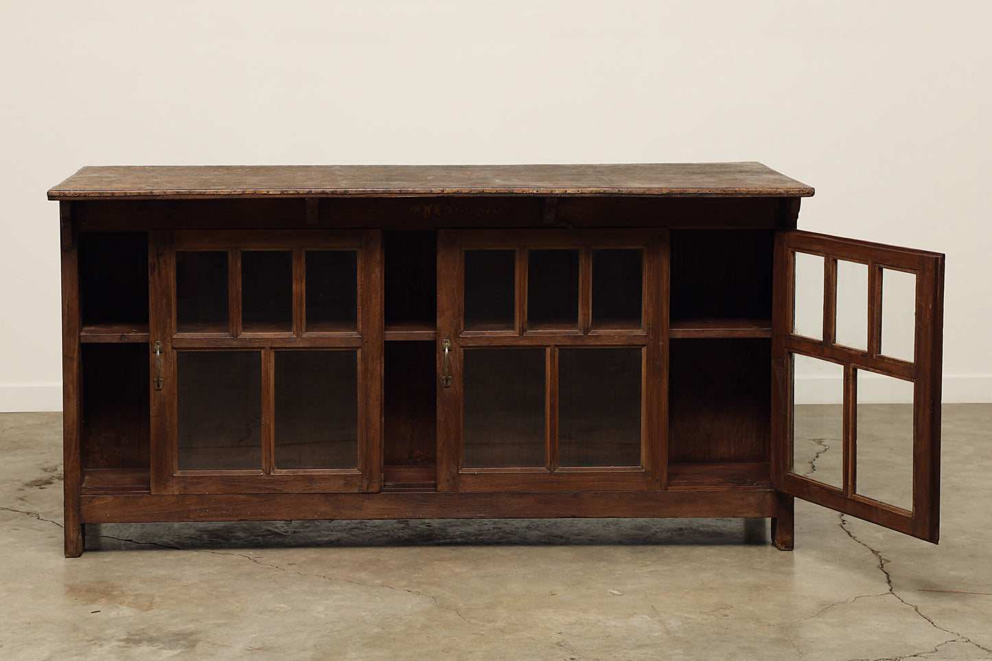 (SCP085) Vintage Teak Counter (73x30x37)