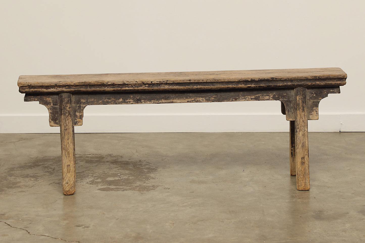 (GAS009) Vintage Elm Bench - Circa 1940 (53x7x19)