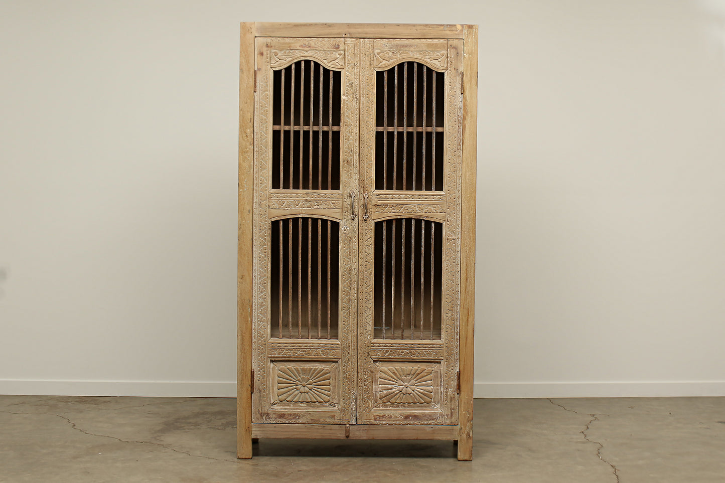 Vintage Jali Cabinet