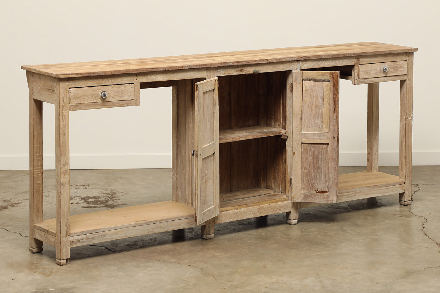 (SCP077) Vintage Open Sideboard (32x14x83)