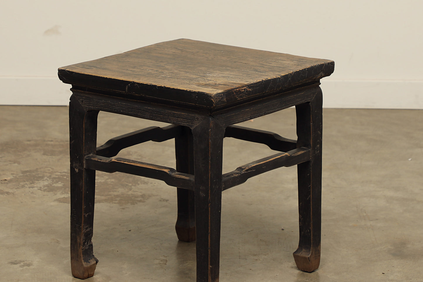 Vintage Elm Side Table - Circa 1940
