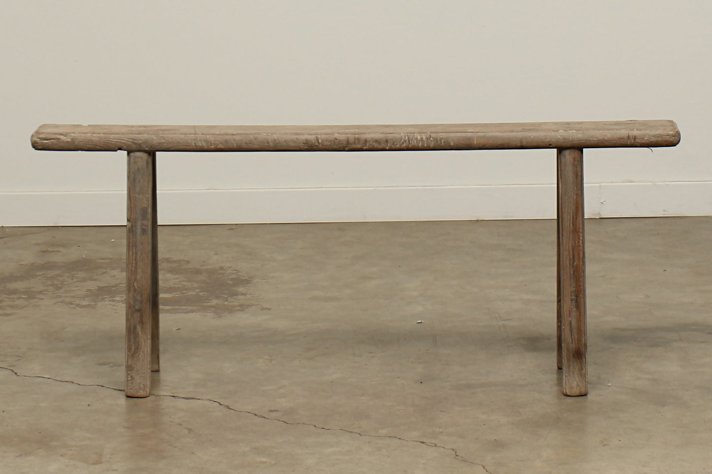 Vintage Elm Bench 