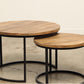 (PP157 ) Carrera Nesting Coffee Table (30x30x20)