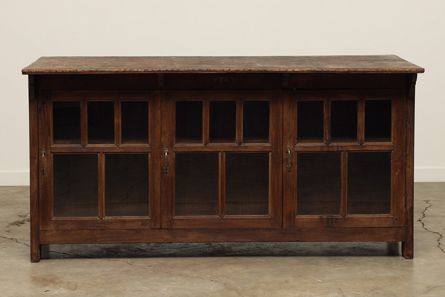 (SCP085) Vintage Teak Counter (73x30x37)