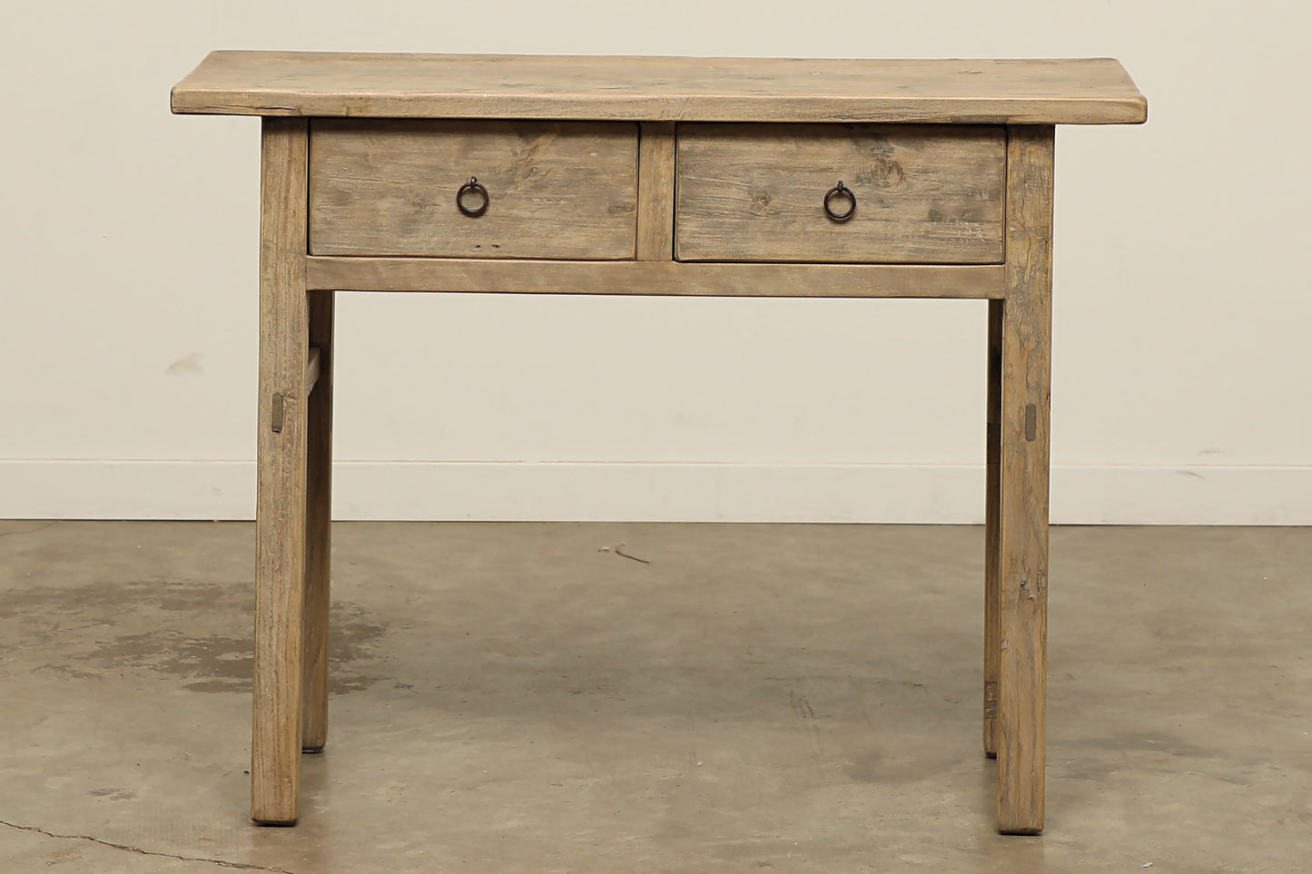 Vintage Poplar Console - Circa 1940