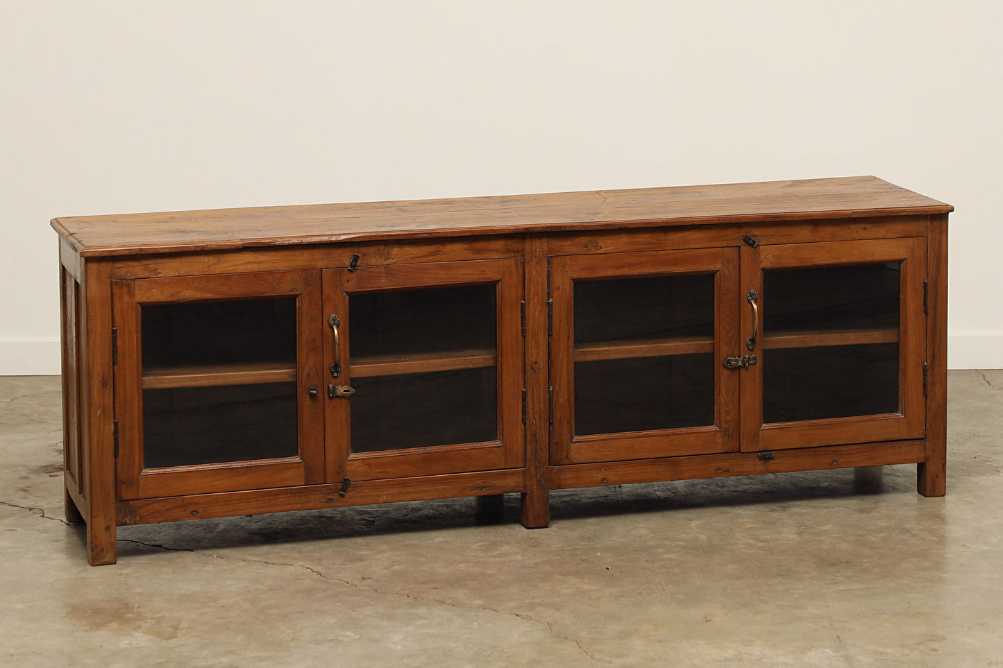 (SCP079) Vintage Teak Sideboard (71x17x25)