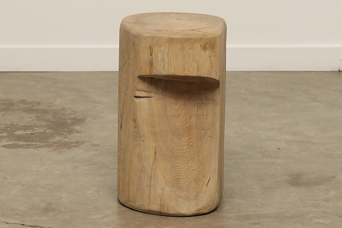 (GAS048) Vintage Pine Side Table - Circa 1820 (14x12x19)