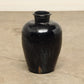 (GAV003) Vintage Black Porcelain Pot - Circa 1940 (13x13x23)