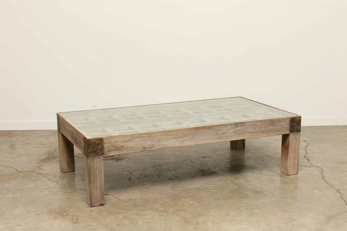 (PP240 ) Old Door Coffee Table (63x38x18)