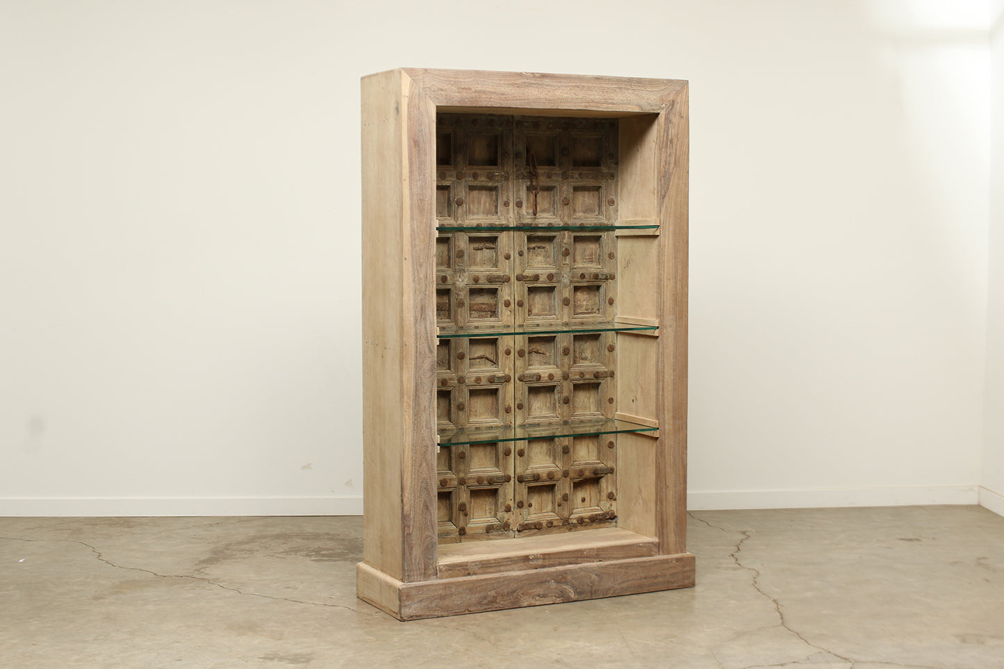 (PP247 ) Old Door Bookshelf (38x18x66)