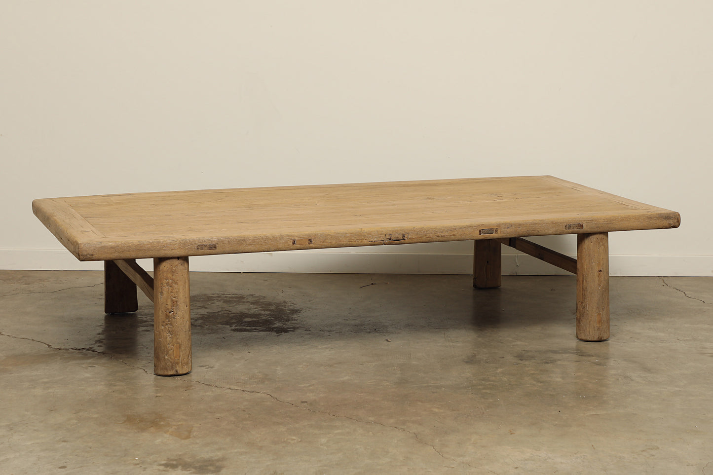 Vintage Elm Coffee Table - Circa 1920