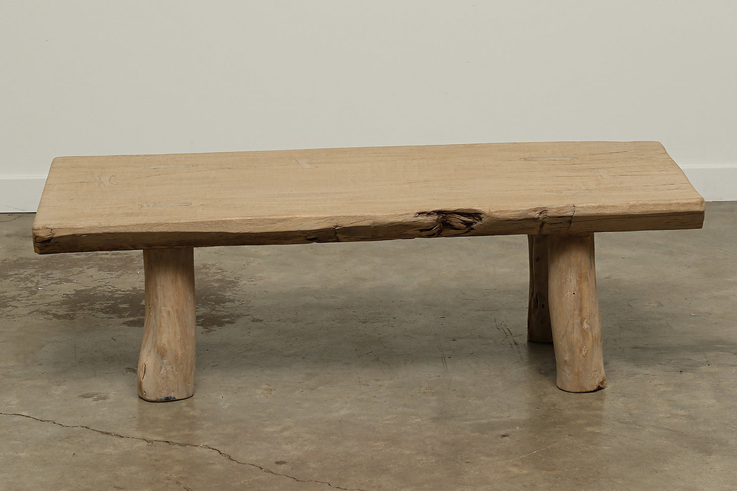 (GAN038) Vintage Poplar Bench (49x22x15)