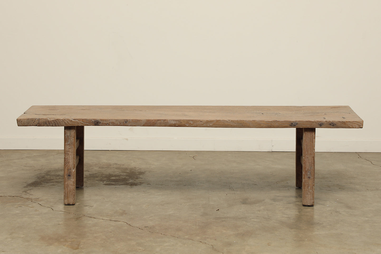 Vintage Elm Coffee Table - Circa 1920
