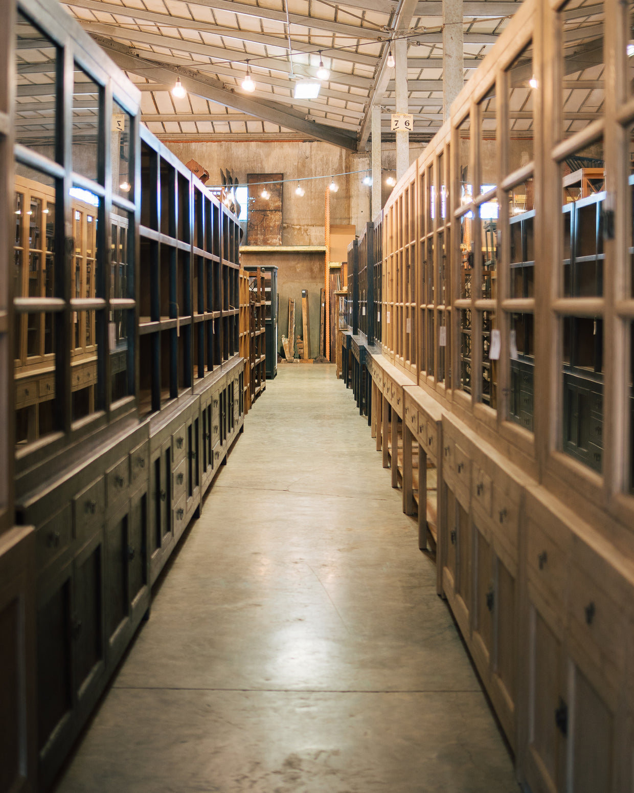 Inside the Habitat warehouse in Arroyo Grande