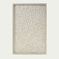 Amalia Coco wall art decor features coconut shell discs and beads- coastal style for the home