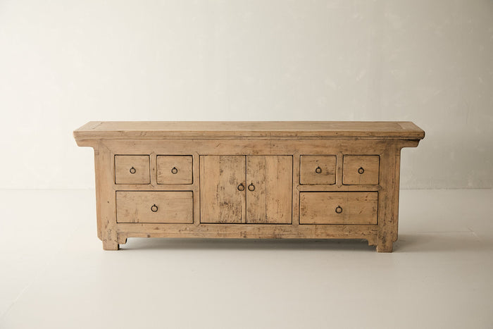 Vintage Poplar 6-Drawer Sideboard - Circa 1905 No. M37