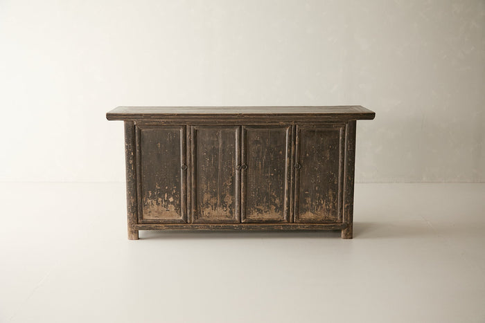 Vintage Elm 4-Door Sideboard - Circa 1875 No. M41