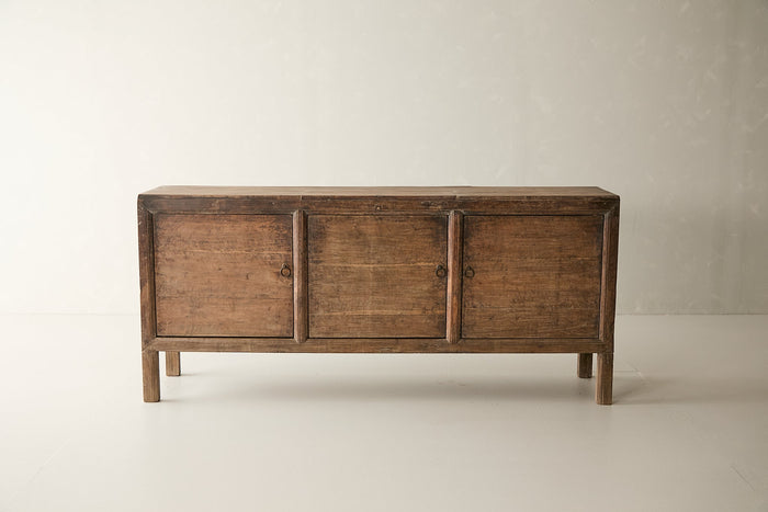 Vintage Walnut 3-Door Sideboard - Circa 1875 No. M42
