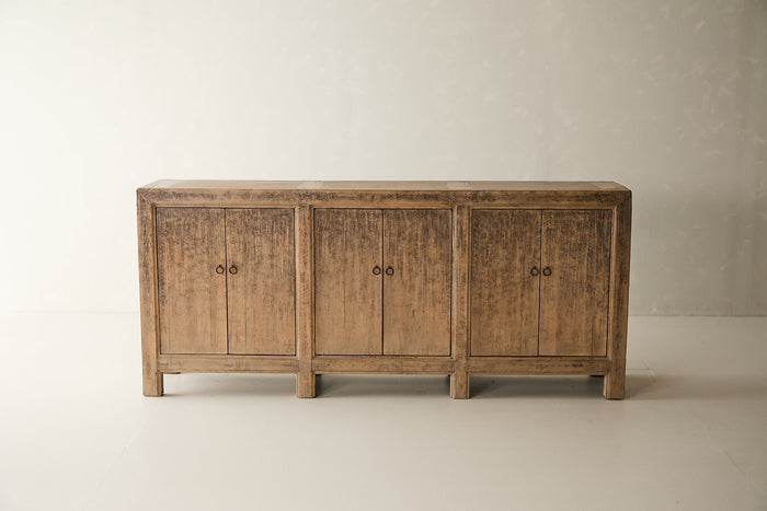 Vintage Elm 6-Door Sideboard - Circa 1875 No. M52