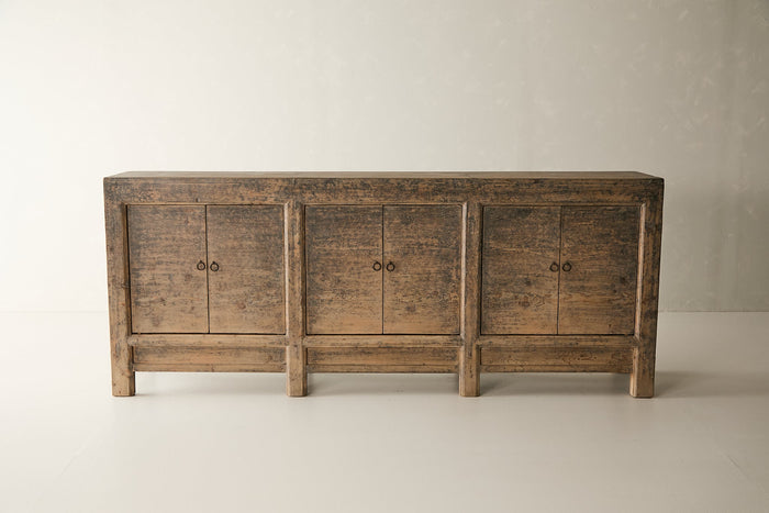 Vintage Pine 6-Door Sideboard - Circa 1905 No. M56