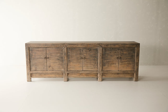 Vintage Pine 6-Door Sideboard - Circa 1905 No. M57
