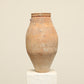 A one-of-a-kind clay brown Turkish vintage vase pot without a handle, crafted from terra cotta clay, this piece showcases timeless quality and antique craftsmanship, adding a unique touch of history to your space