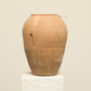 A one-of-a-kind clay brown Turkish vintage vase pot without a handle, crafted from terra cotta clay, this piece showcases timeless quality and antique craftsmanship, adding a unique touch of history to your space