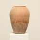 A one-of-a-kind clay brown Turkish vintage vase pot without a handle, crafted from terra cotta clay, this piece showcases timeless quality and antique craftsmanship, adding a unique touch of history to your space