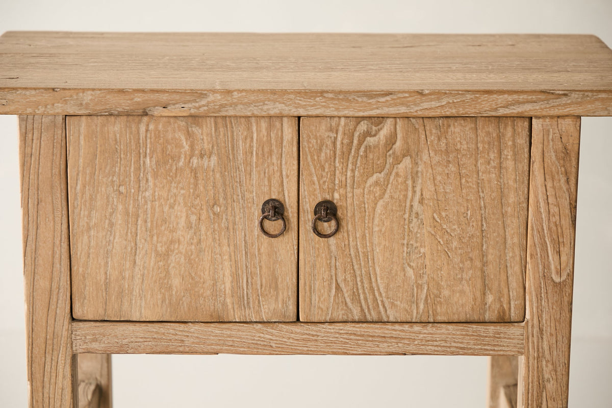 Reclaimed Single-Door Elm Console AH.095-2