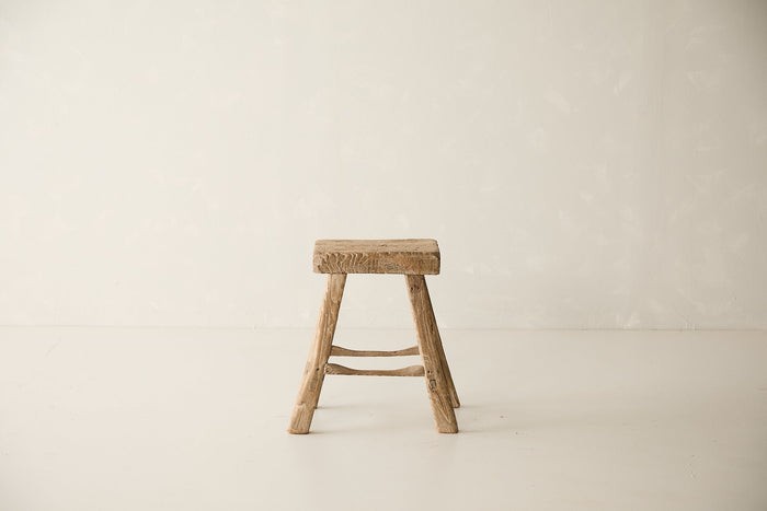 Vintage Elm Stool AF.031