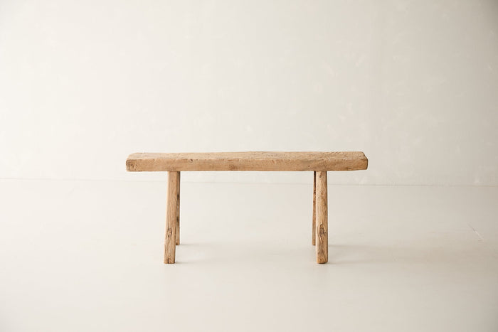 Vintage Elm Bench AH.028 - Circa 1925