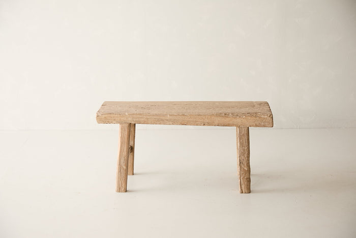 Vintage Elm Bench AH.029 - Circa 1925