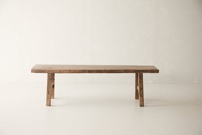 Vintage Elm Bench AH.031 - Circa 1925