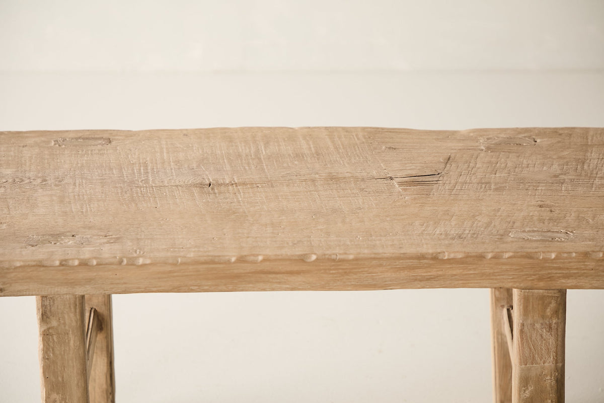 Vintage Elm Bench AH.034 - Circa 1945
