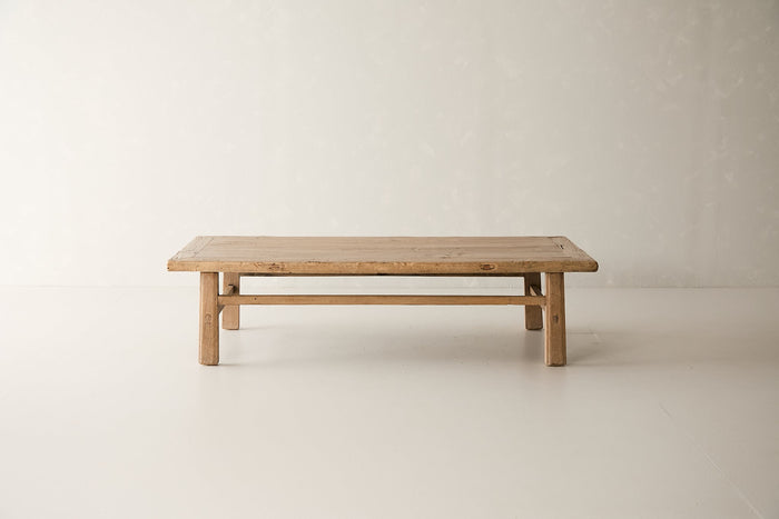 Vintage Elm Coffee Table AH.046 - Circa 1905