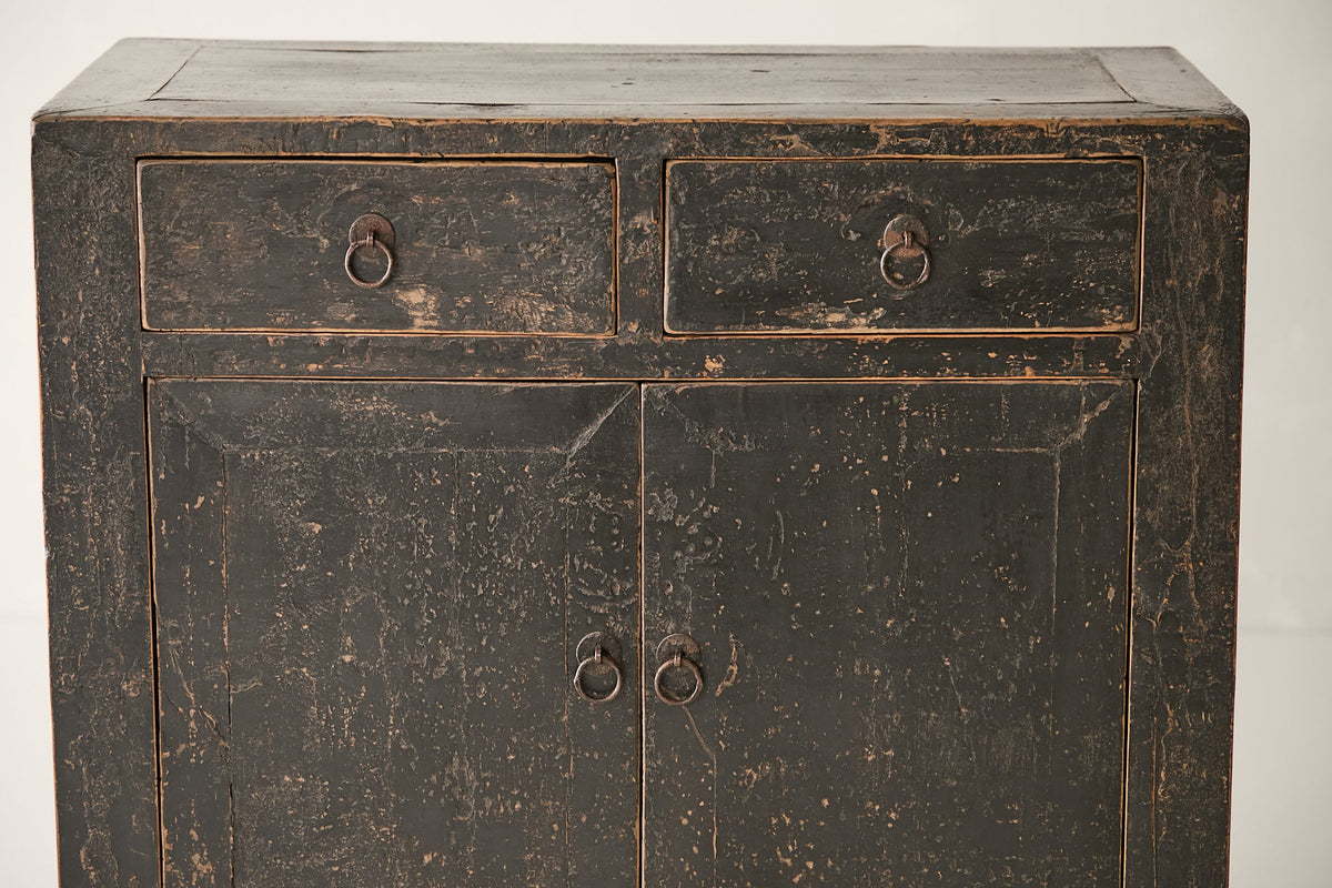 Vintage Black Elm Sideboard AH.130 - Circa 1925